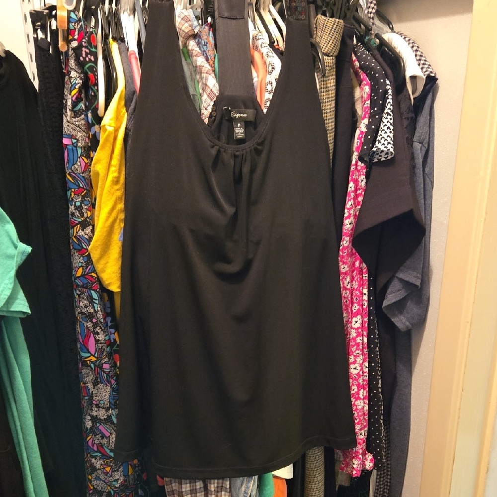 Express Black Tank Top for Women
